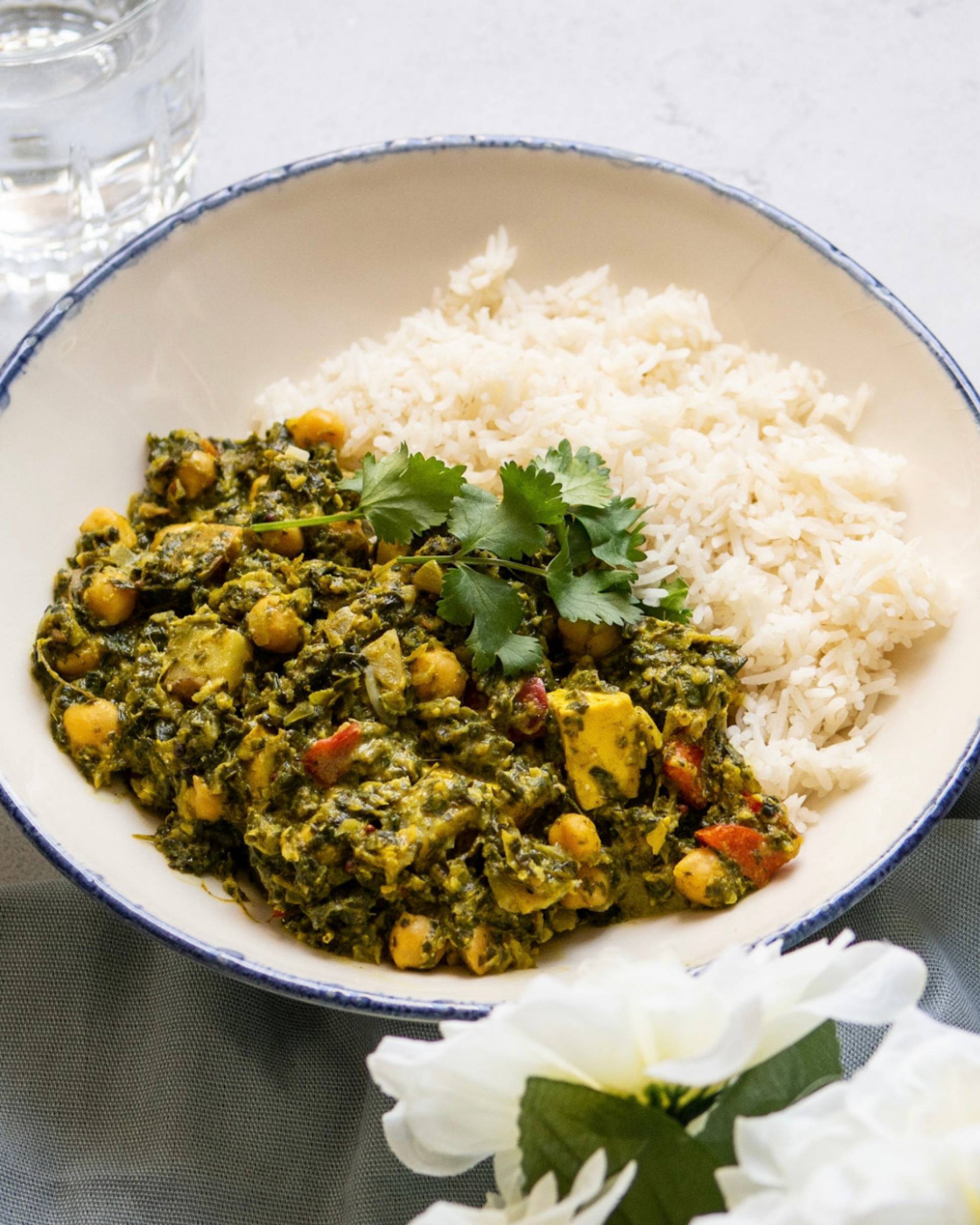 Masala Spinach Curry