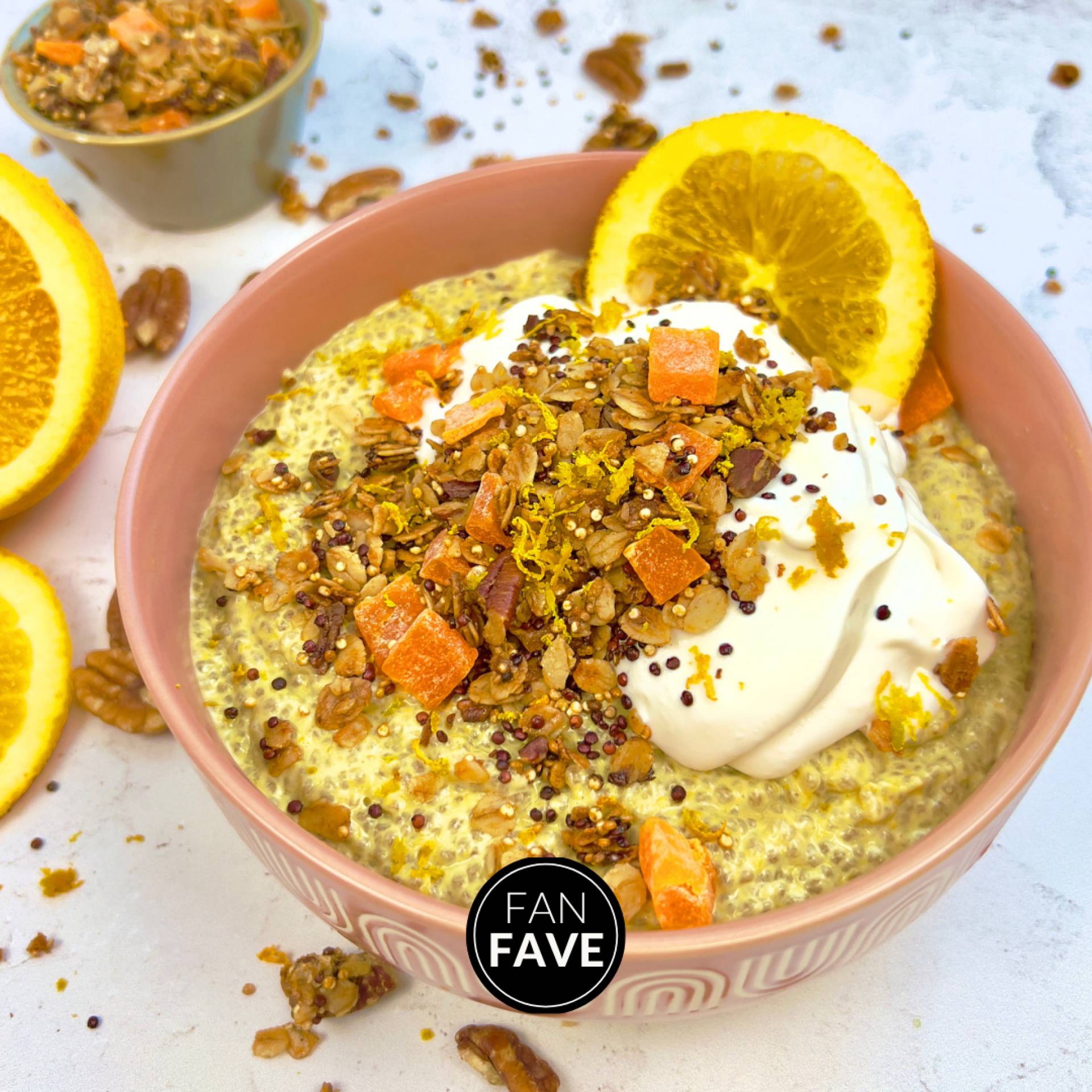 Orange Dreamsicle Chia Bowl