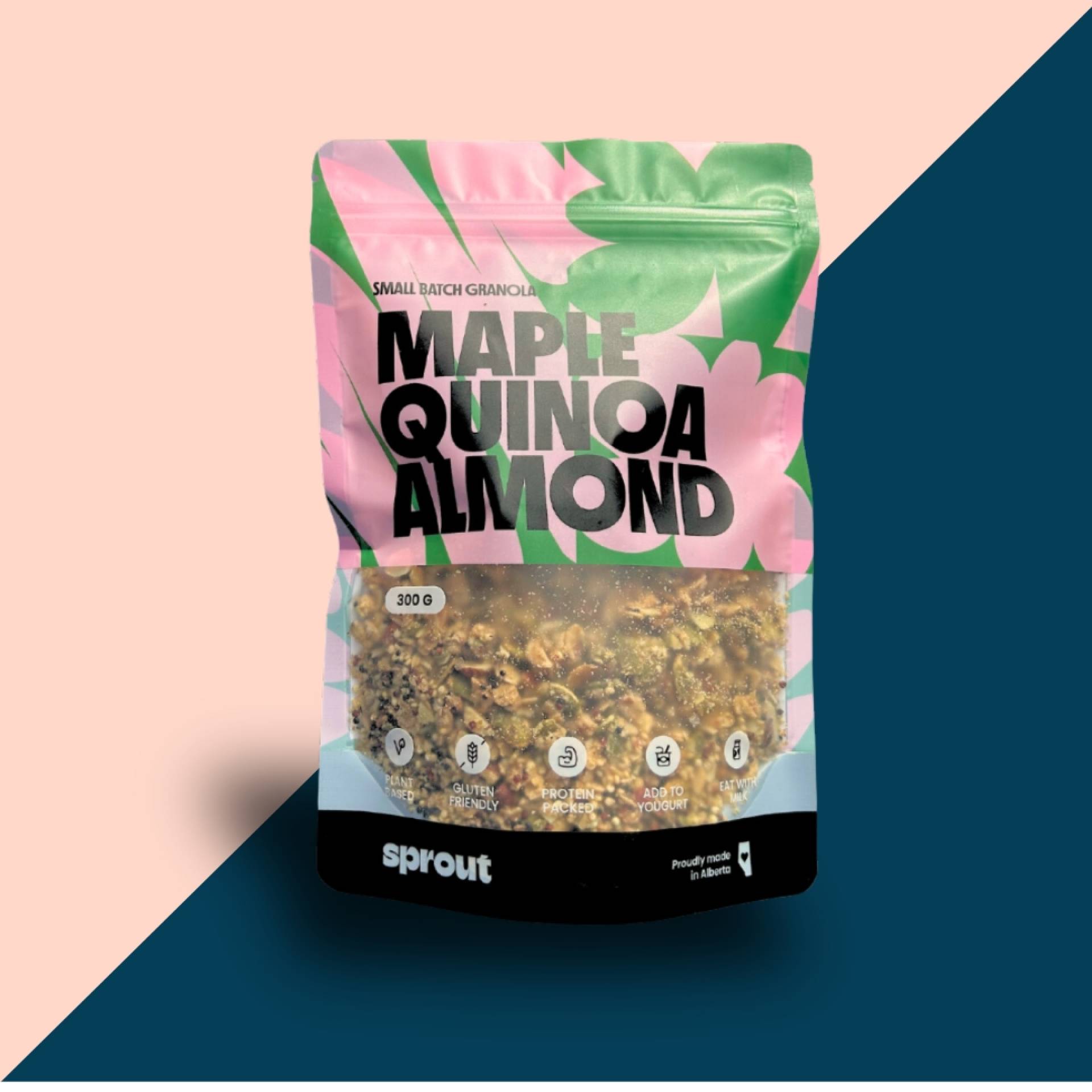 Almond + Quinoa Protein Granola