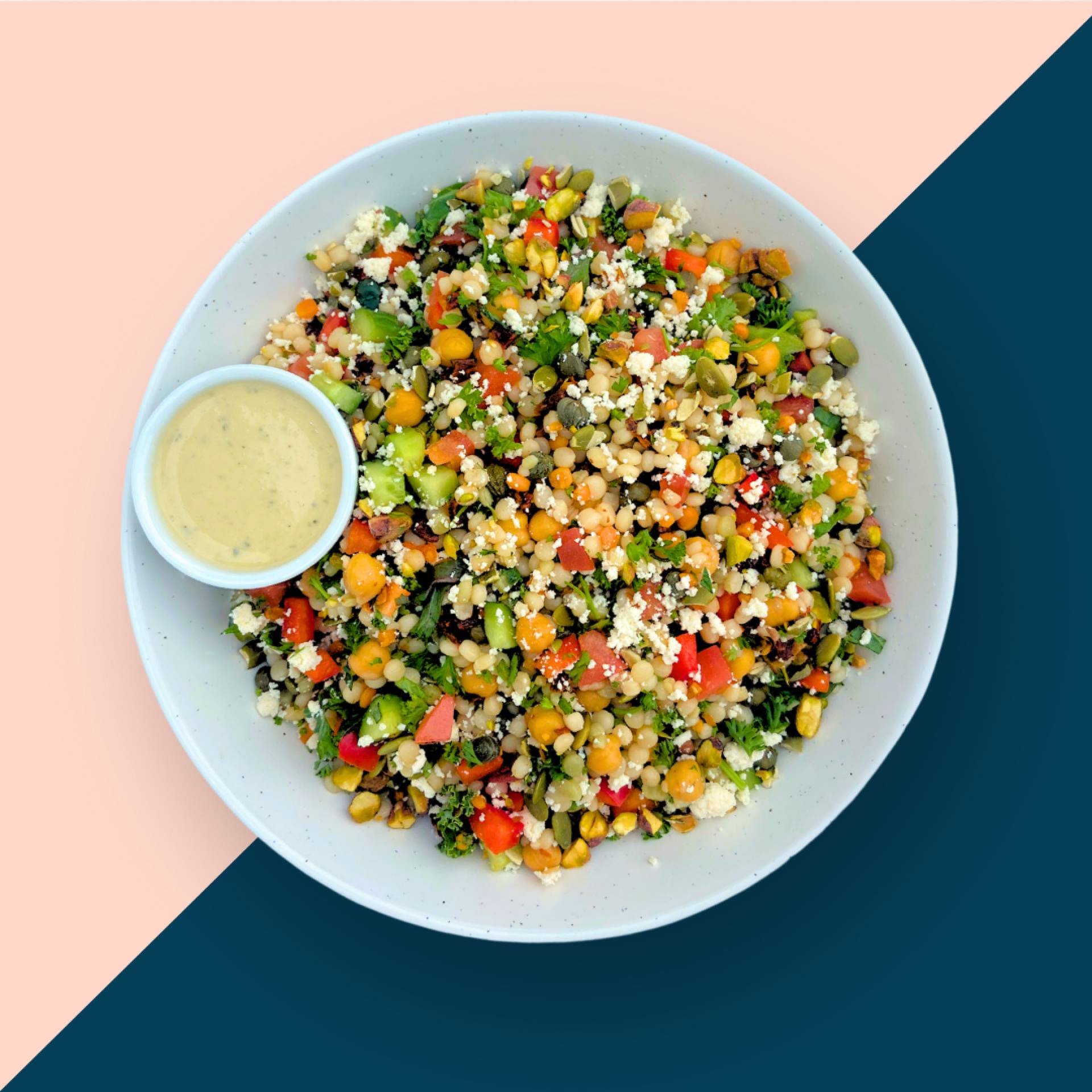 Mediterranean Couscous Power Bowl