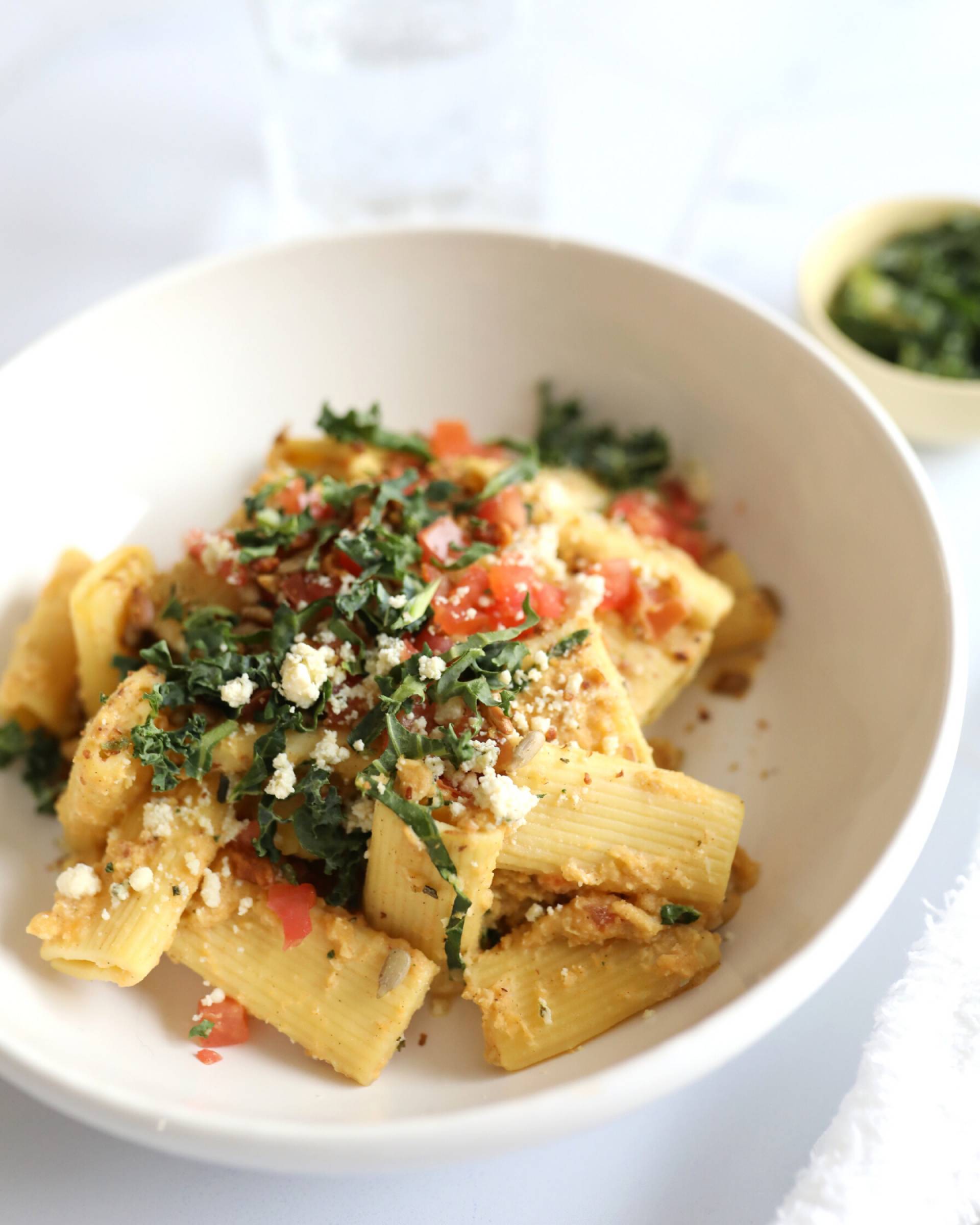 [GF]  Butternut Pasta with Sage + Walnut